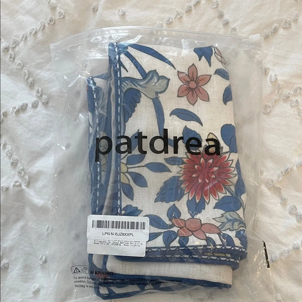 Floral Patterned Pillow Covers beautiful new